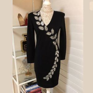 Women's Outlander Evening Dress, Black, Sz S